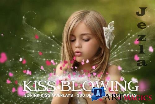 Kiss Blowing Overlays