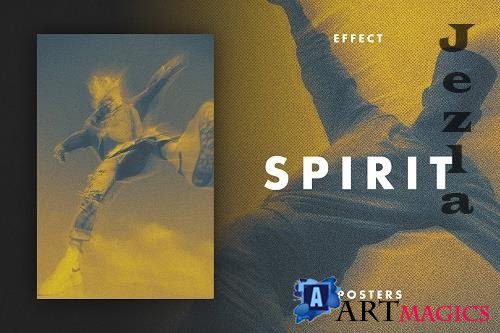 Spirit Blur Effect for Posters - 6971896