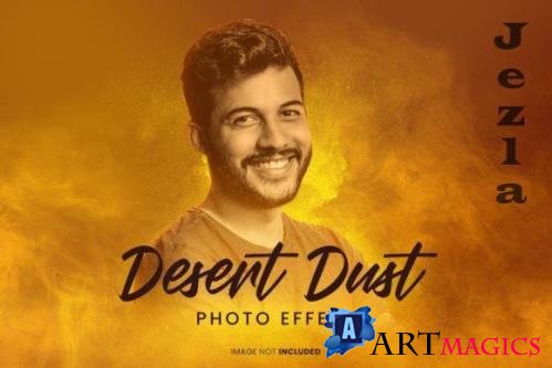 Desert Dusk Photo Effect 