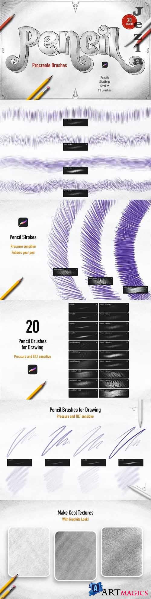 Pencils Procreate Brushes