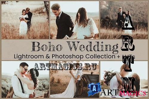 Boho Wedding Photoshop Actions - 6284731