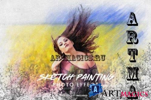 Sketch Painting Photo Effect