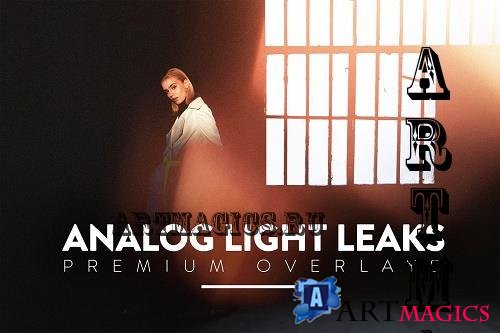 30 Analog Light Leaks Overlay - 7022778