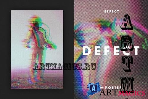 Defect Photo Effect for Posters - 7021655