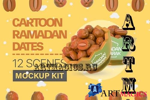 Cartoon Ramadan Dates Kit - 7024302