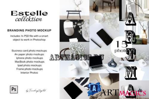 Branding Photo Mockup Bundle - Estelle Collection