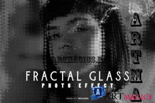 Fractal Glass Photo Effect