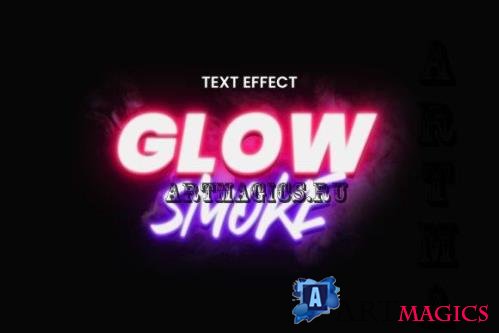 Glow Smoke Photo Effect