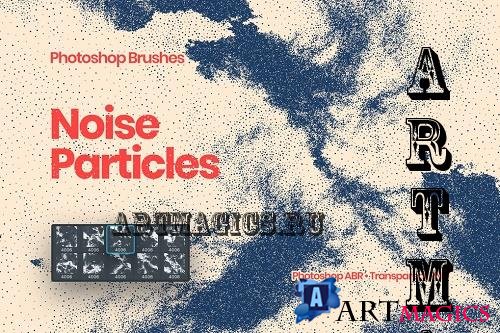 Noise Particle Photoshop Brushes