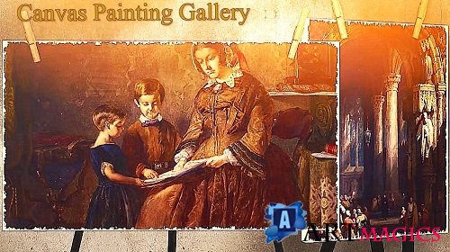 Videohive - Canvas Painting Gallery 36491003 - Project For Final Cut Pro X