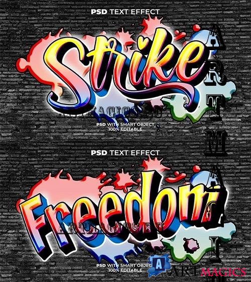 Graffiti Text Effect Style - 35918259