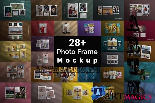 Photo Frame Mockup Bundle V1 - 34 Premium Graphics