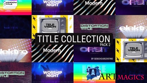 Videohive - Title Collection Pack 2 36377982 - Project For Apple Motion 5