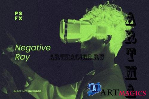 Negative Ray Photo Effect Psd