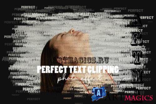 Perfect Text Clipping Photo Effect