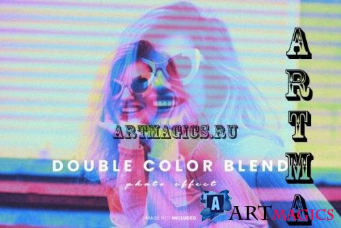 Double Color Blend Photo Effect
