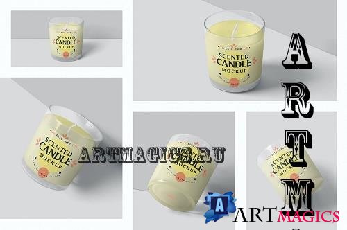 Scented Candle Mockups