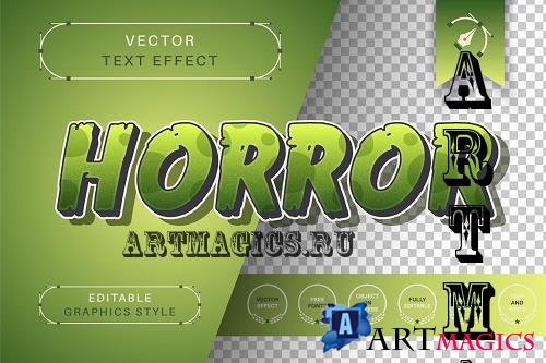 Horror Texture - Editable Text Effect - 7093543
