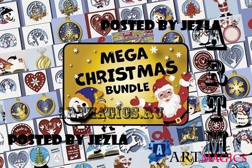 Mega Christmas Bundle - 119 Premium Graphics