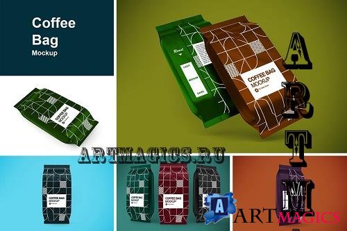 Coffee Bag Mockup - 6992341