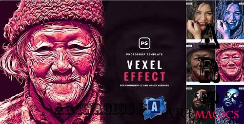 Vexel Effect Photoshop - FBQUD72