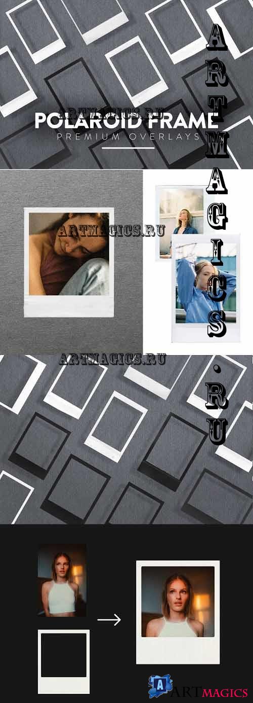 30 Polaroid Frame Pack - 7131594