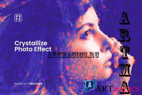 Crystallize Photo Effect Psd