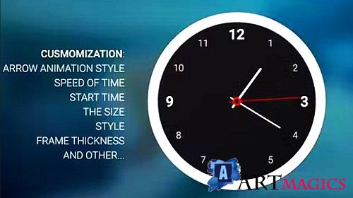 Analog Clock Creator 415384 - Project for After Effects