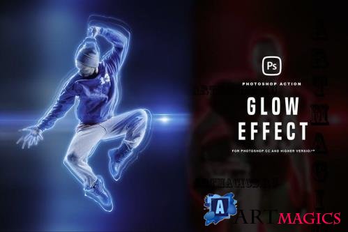 Glow Photoshop Effect - CRZY77N