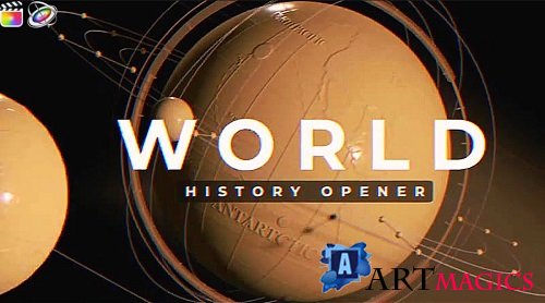 Videohive - World History Opener 37293029 - Project For Final Cut & Apple Motion
