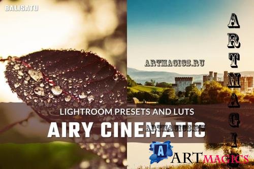 Airy Cinematic LUTs and Lightroom Presets