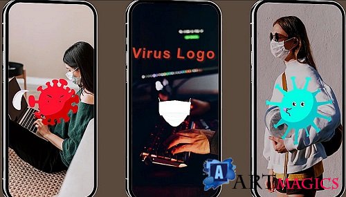 Videohive - Virus Logo Pack 37649425 - Project For Final Cut & Apple Motion