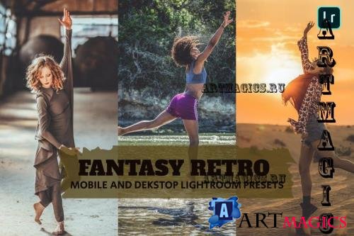 Fantasy Retro Lightroom Presets Dekstop and Mobile