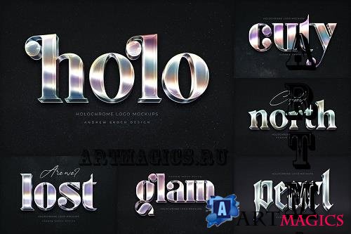 Holochrome Text Effects