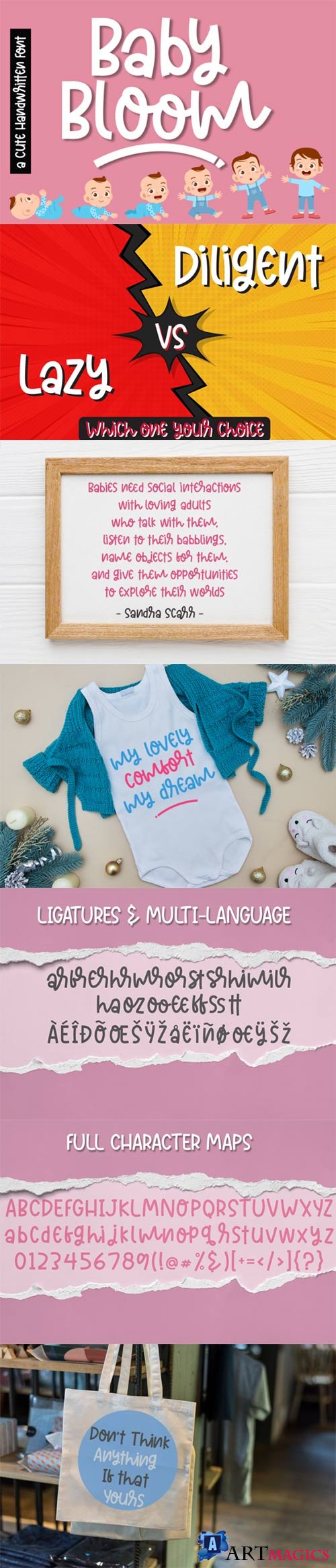 Baby Bloom Fonts