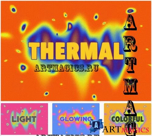 Thermal Smudges Text Effect - 7233410