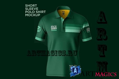 Polo T-Shirt Mockup - 7252278