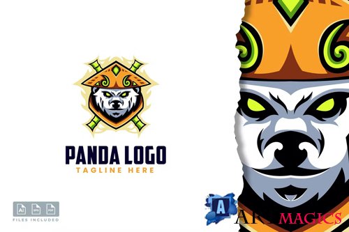 Panda Logo Template