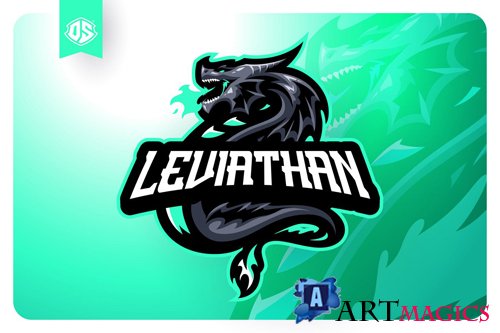Leviathan - Esport and Sport Mascot Logo Template