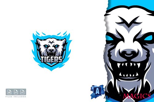 Tigers - Mascot & E-sport Logo