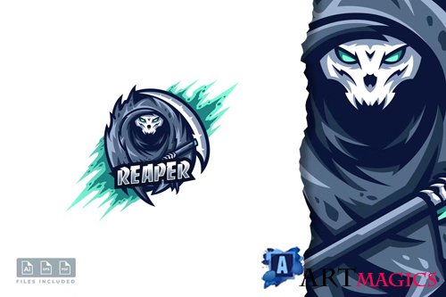 Reaper - Mascot & E-sport Logo