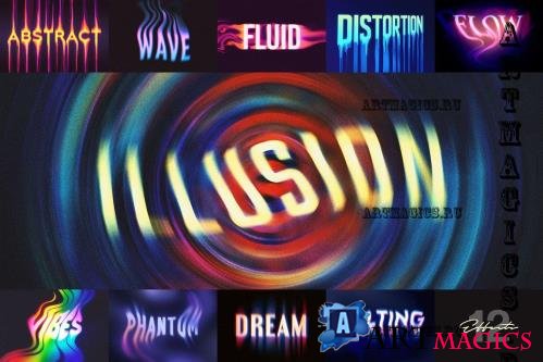 Melting Illusion Text Effects - 7243295