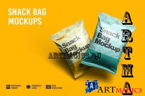 Snack Bag Mockup - 7178537