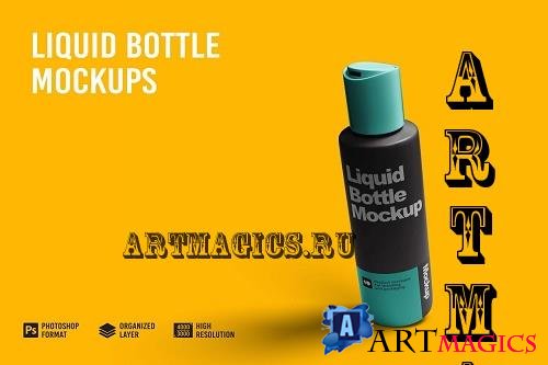 Liquid Bottle Mockup - 7241256