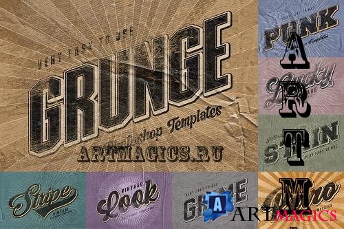 Grunge Text Effects