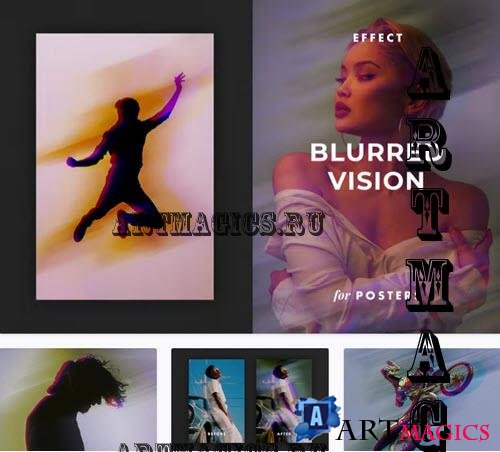 Blurred Vision Effect for Posters - 7236634