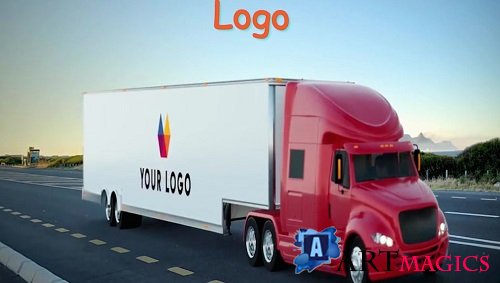 Truck Logo Reveal + Sound Effects 271669 - Project for After Effects