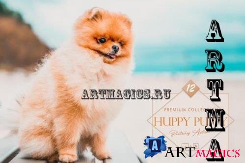 12 Huppy Puppy Photoshop Actions, Pet