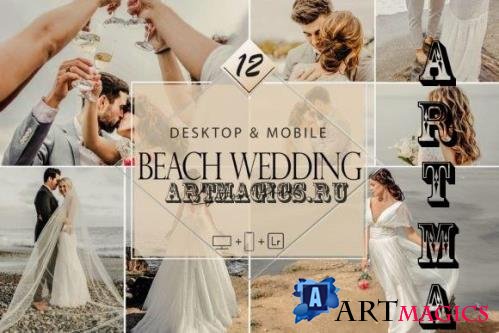12 Beach Wedding Lightroom Presets
