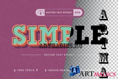 Retro - Editable Text Effect - 7302984